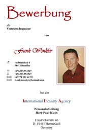 Bewerbung